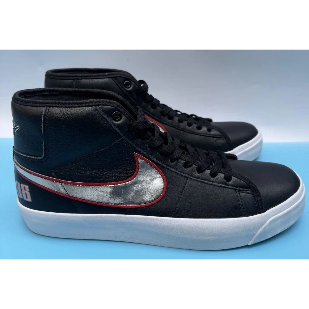 Nike SB Blazer Mid Pro GT Grant Taylor El Camino Black Silver Sz 11.5 New No Box